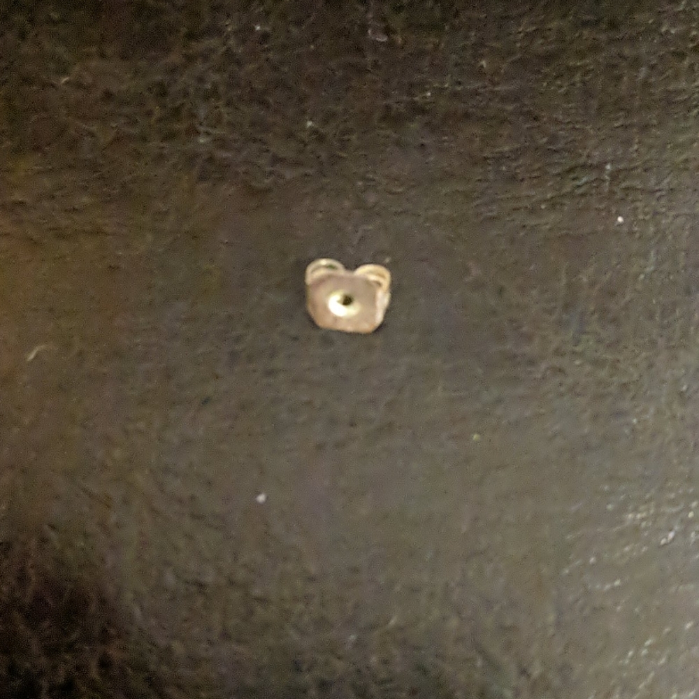 Silver Circle Style Dangle Earrings - image 6